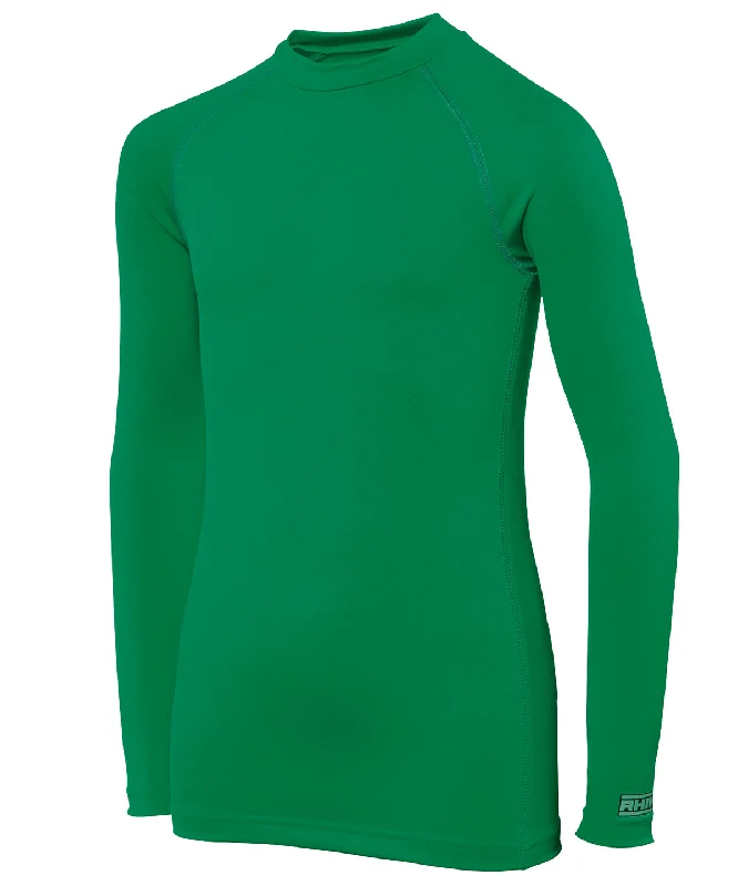 Green - Rhino baselayer long sleeve - juniors