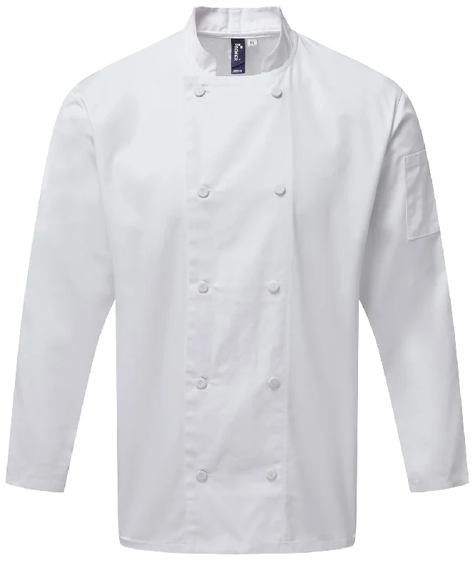 White - Chef's Coolchecker® long sleeve jacket