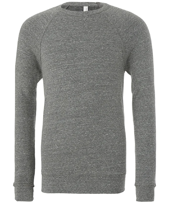 Grey Triblend - Unisex sponge fleece crew neck sweatshirt