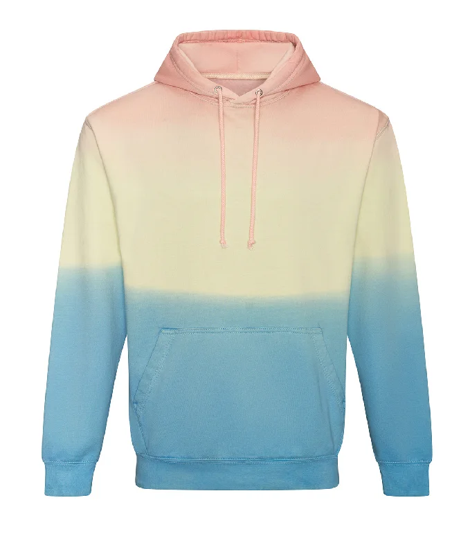 Pastel Sunset Dip - Tie dye hoodie