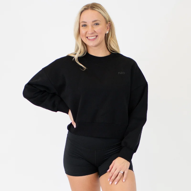 Affinity Crop Crewneck Sweatshirt