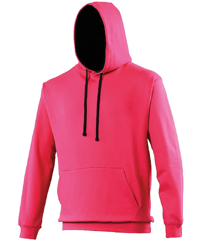 Hot Pink/French Navy* - Varsity hoodie