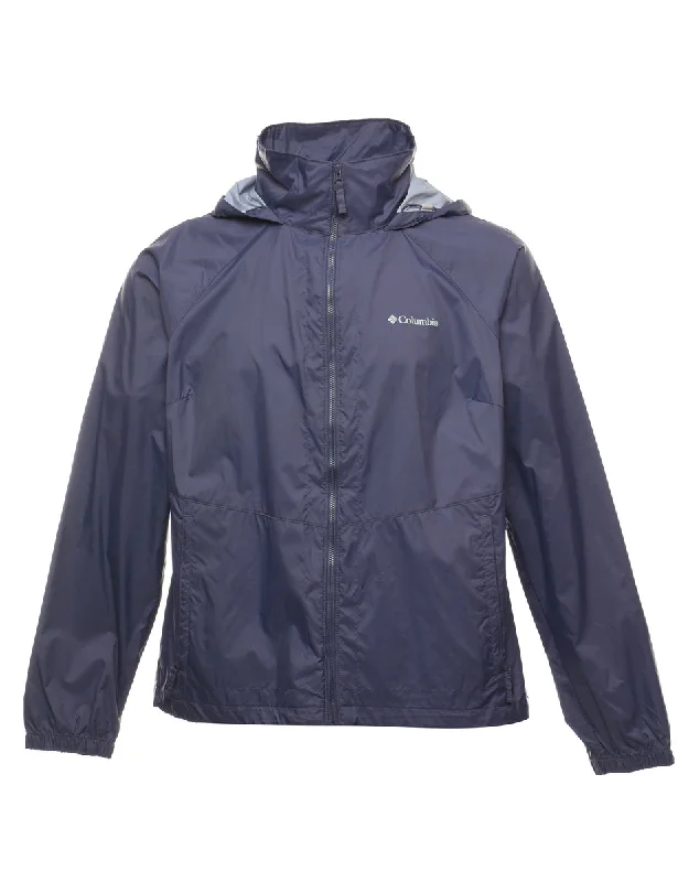 Columbia Navy Zip-Front Jacket - XL