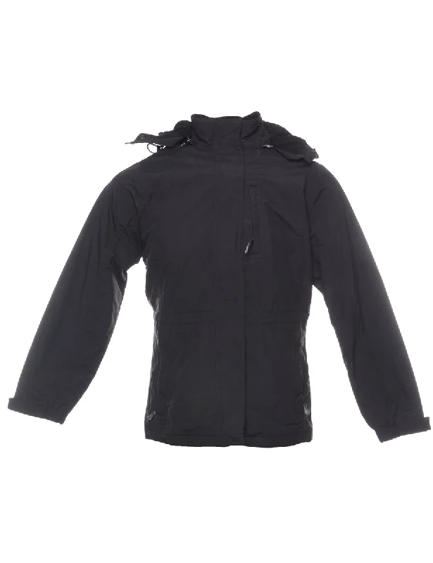 Eddie Bauer Black Nylon Mountaineering Jacket - M