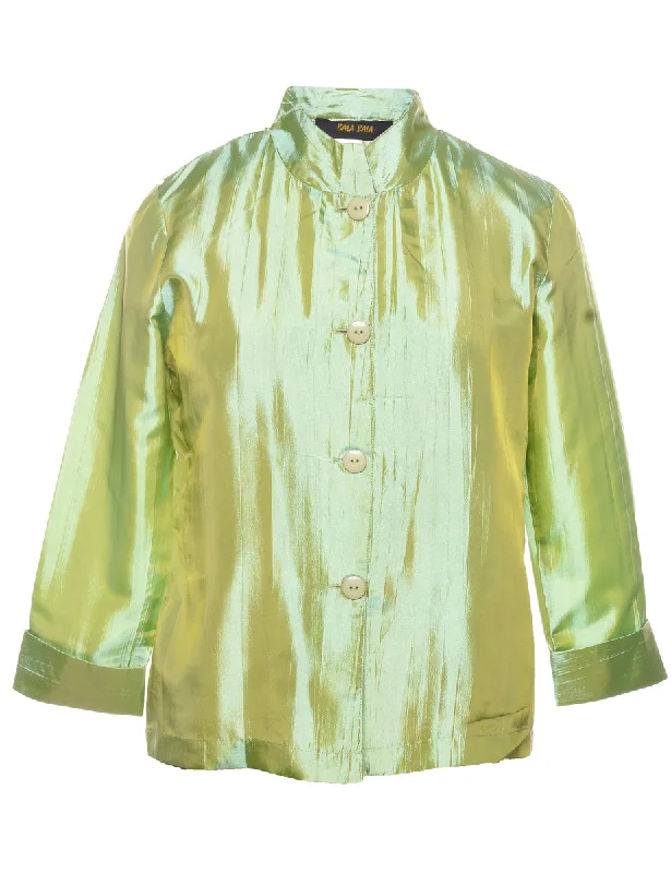 Light Green Evening Jacket - S