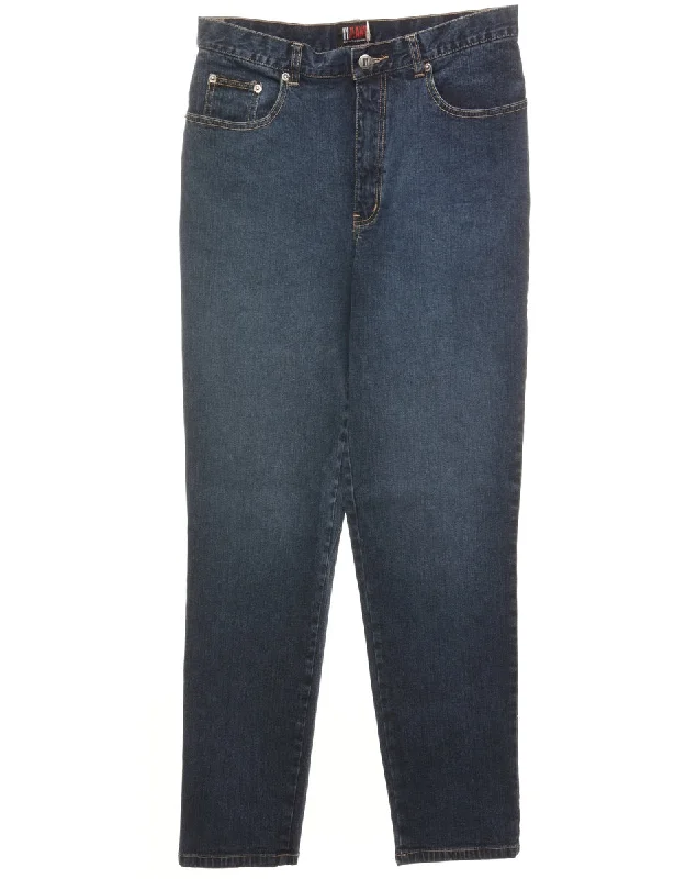 Medium Wash Straight Fit Jeans - W30 L29