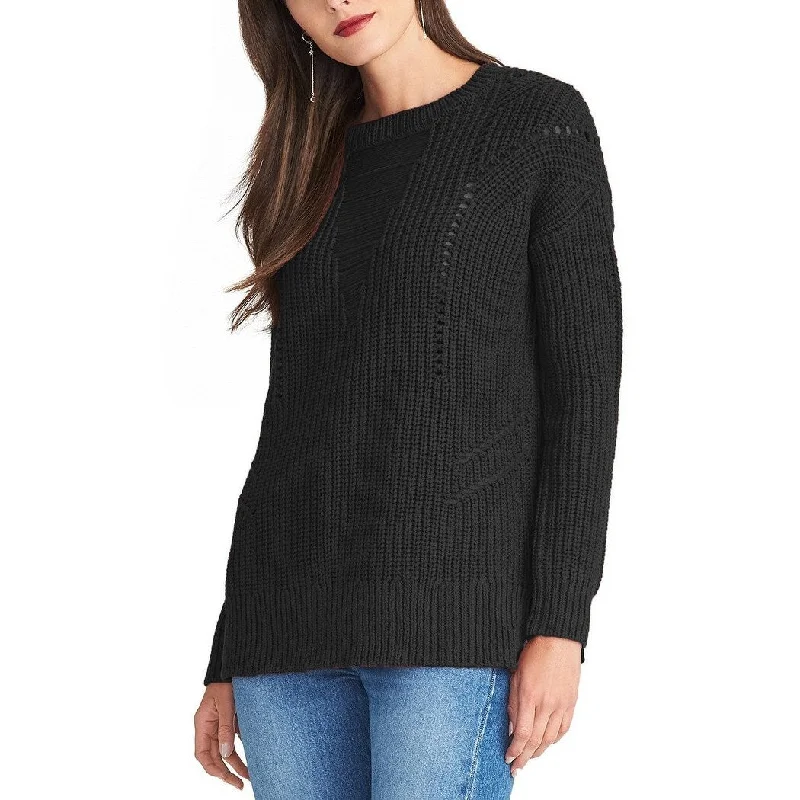 Rachel Roy Women's Textured Sweater Black Size Large