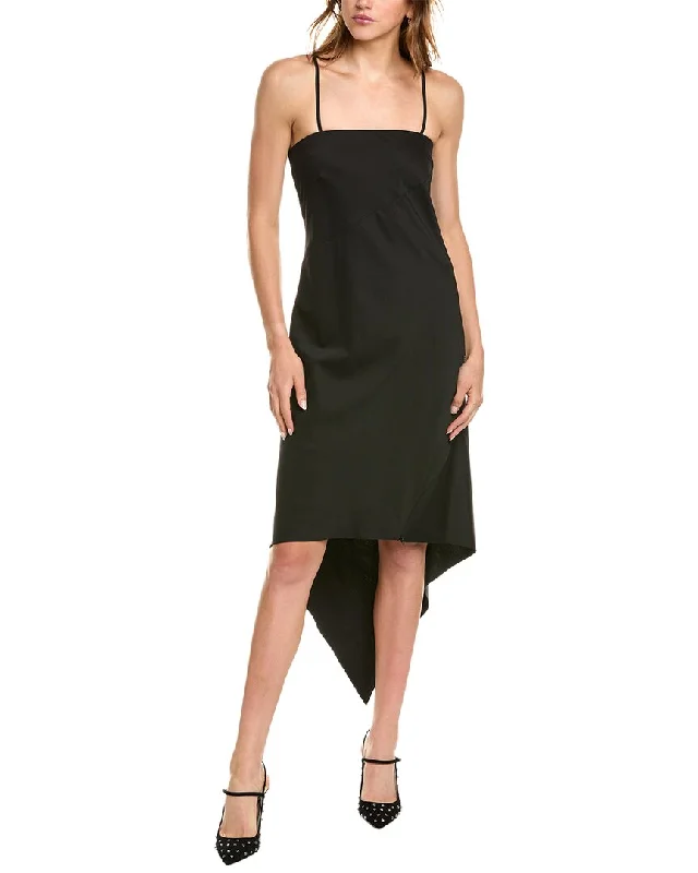 Helmut Lang Scarf Hem Dress