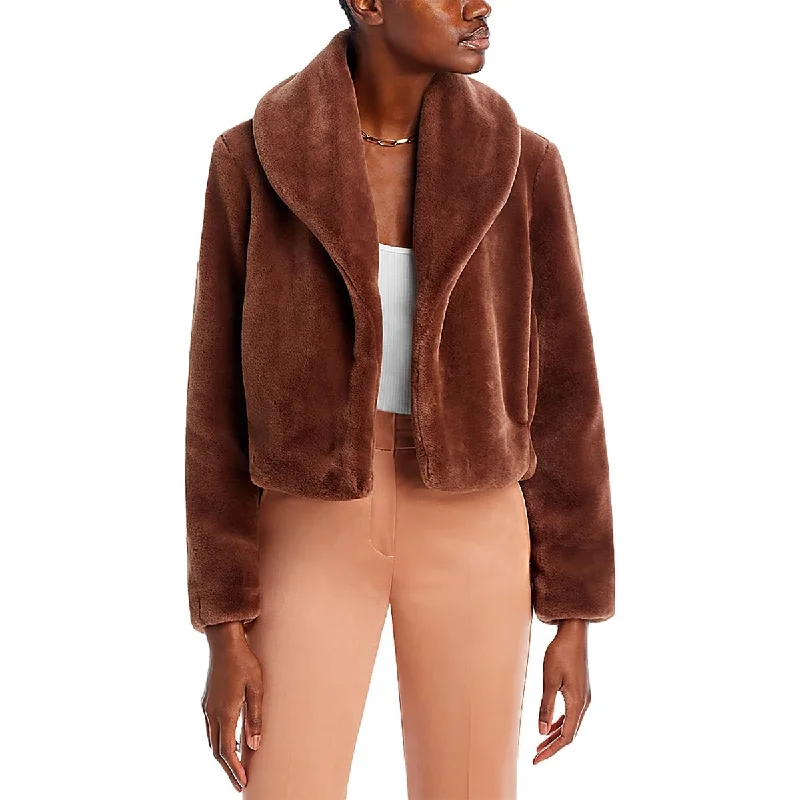 Womens Faux Fur Dressy Bolero