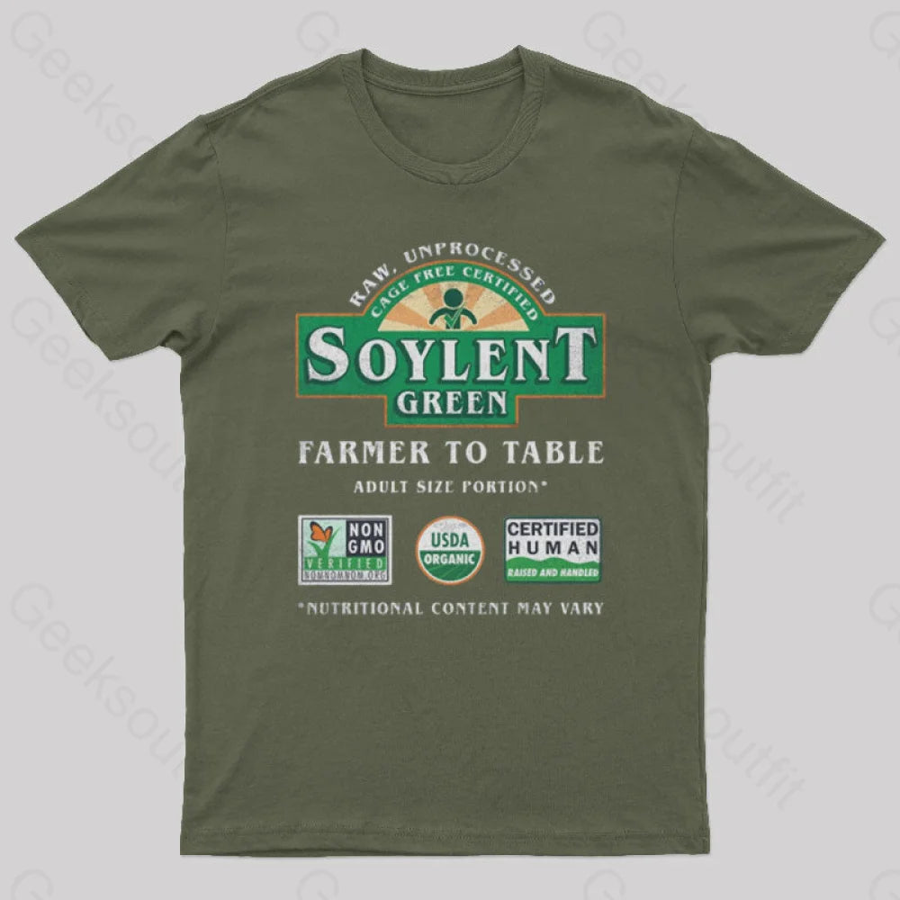 Farmer to Table Nerd T-Shirt