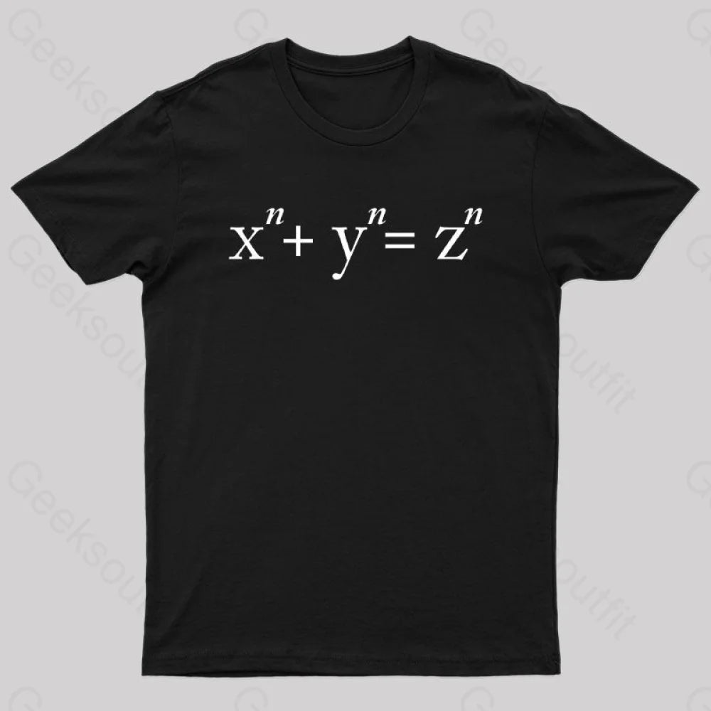 Fermat's Conjecture Geek T-Shirt