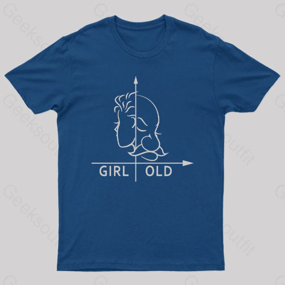 Girl or Old Geek T-Shirt