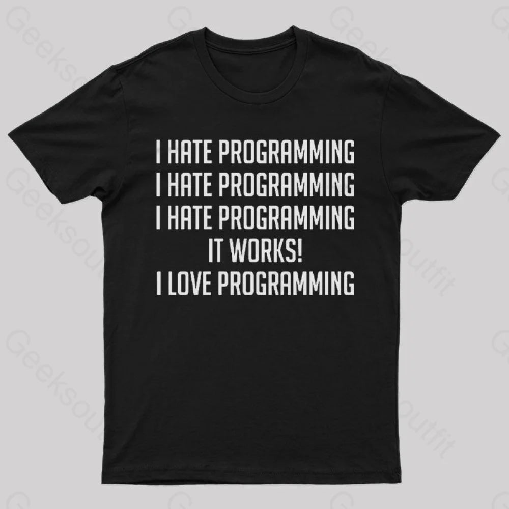 I Love Programming T-Shirt