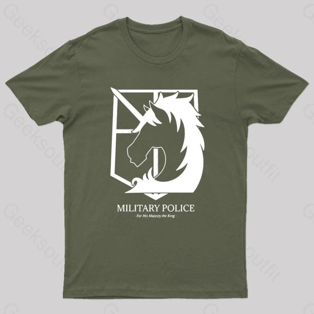 Military Police Geek T-Shirt