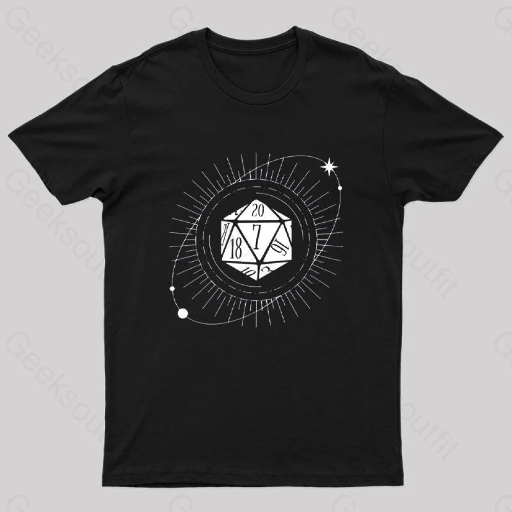 Pen and Paper Space Dice T-Shirt