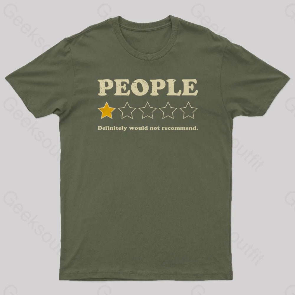 People Rating Nerd T-Shirt