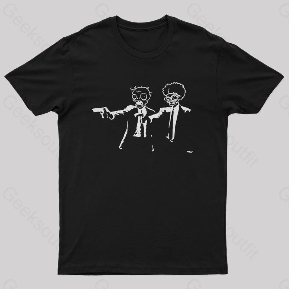 Pulp Fiction and Plants vs. Zombies T-Shirt