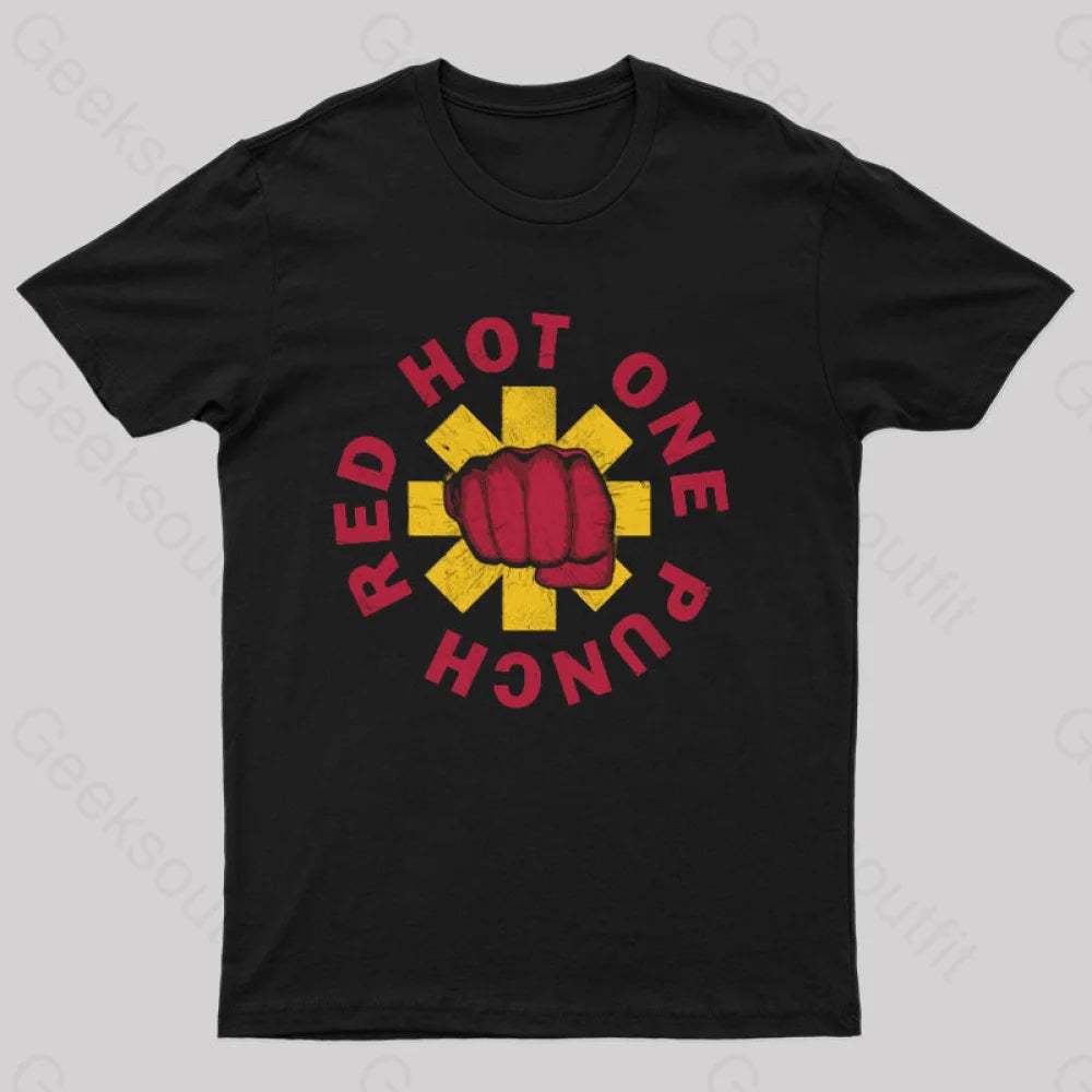 Red Hot One Punch Geeks T-Shirt