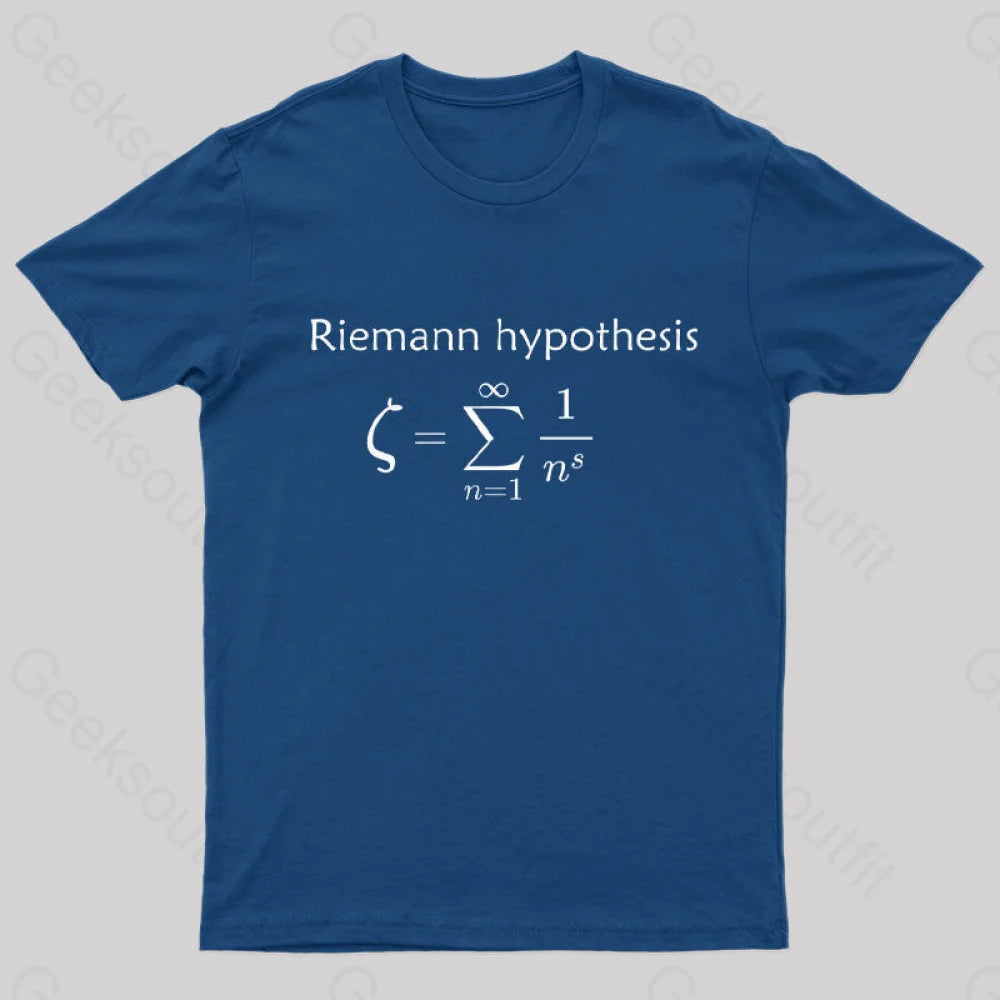 Riemann Hypothesis Mathematical Conjecture T-Shirt