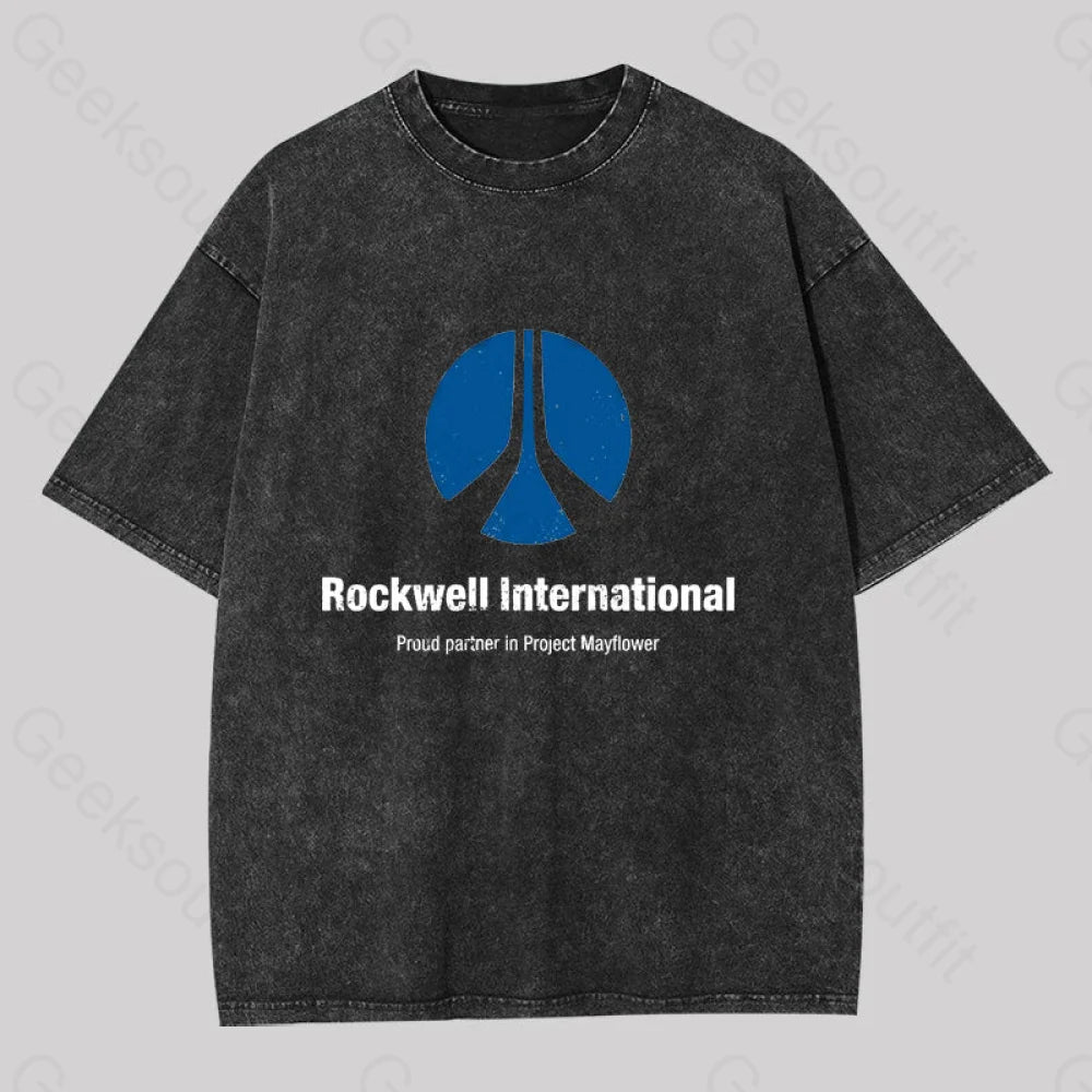 Rockwell International Close Encounters Washed T-shirt