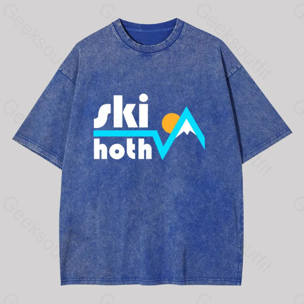 Ski Hoth Washed T-shirt