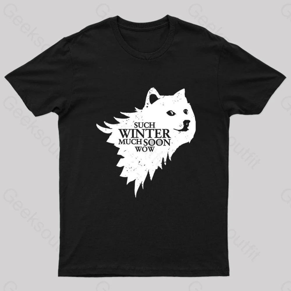 Such Winter Much Soon Wow T-Shirt