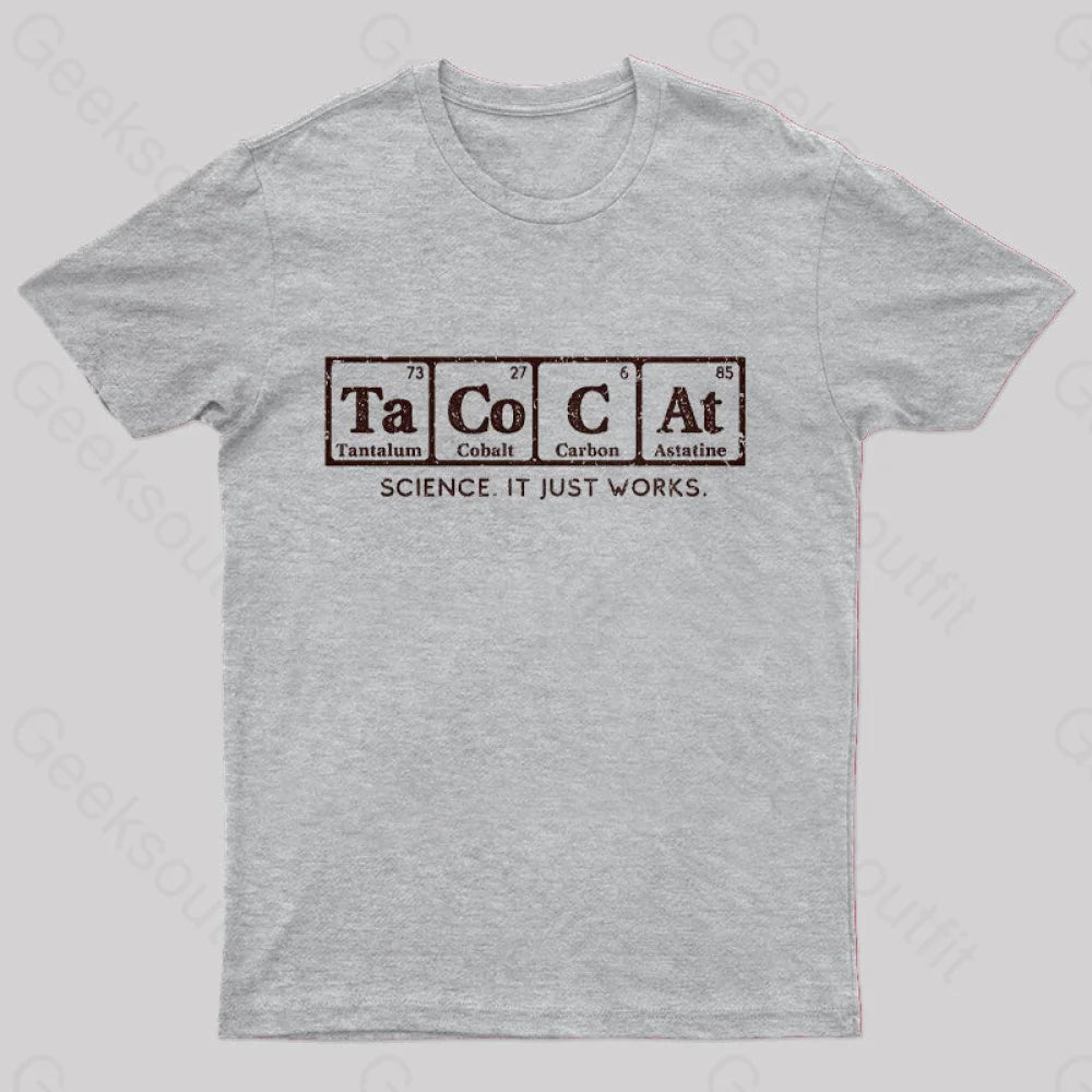 Tacocat Science It Just Works T-Shirt