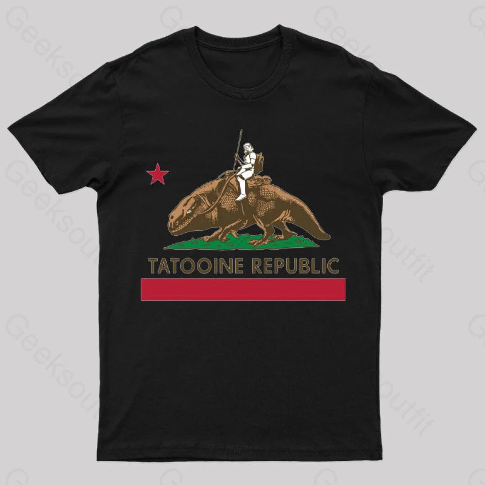 Tatooine Republic Geeks T-Shirt