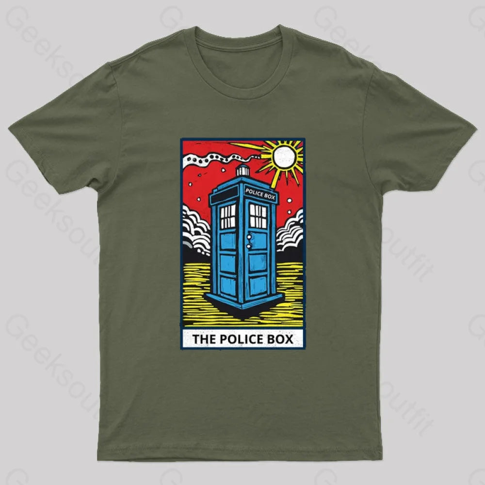 The police box tarot card T-Shirt