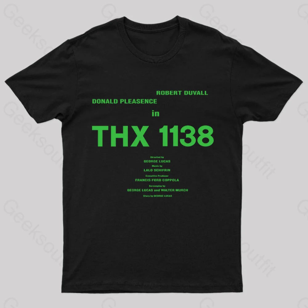 THX 1138 Organic Geeks T-Shirt