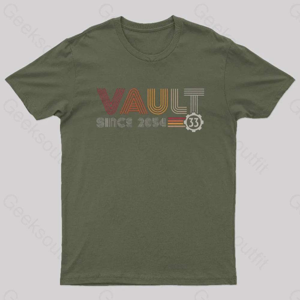 Vault since 2054 Nerd T-Shirt