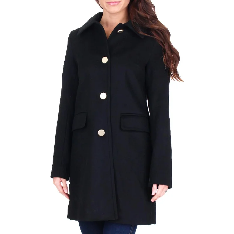 Sophie Womens Dressy Midi Long Coat