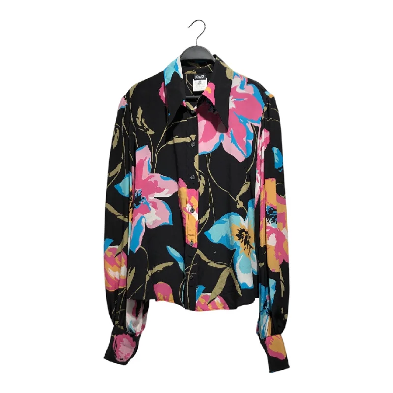 DOLCE&GABBANA/LS Shirt/32/Floral Pattern/Silk/MLT/