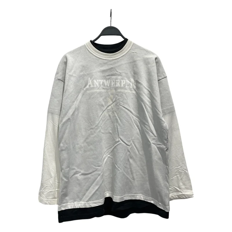 VETEMENTS/LS T-Shirt/S/Cotton/WHT/Antwerpen Long Sleeve