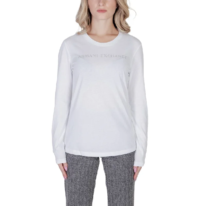 Armani Exchange  Cotton Tops & Women's T-Shirt