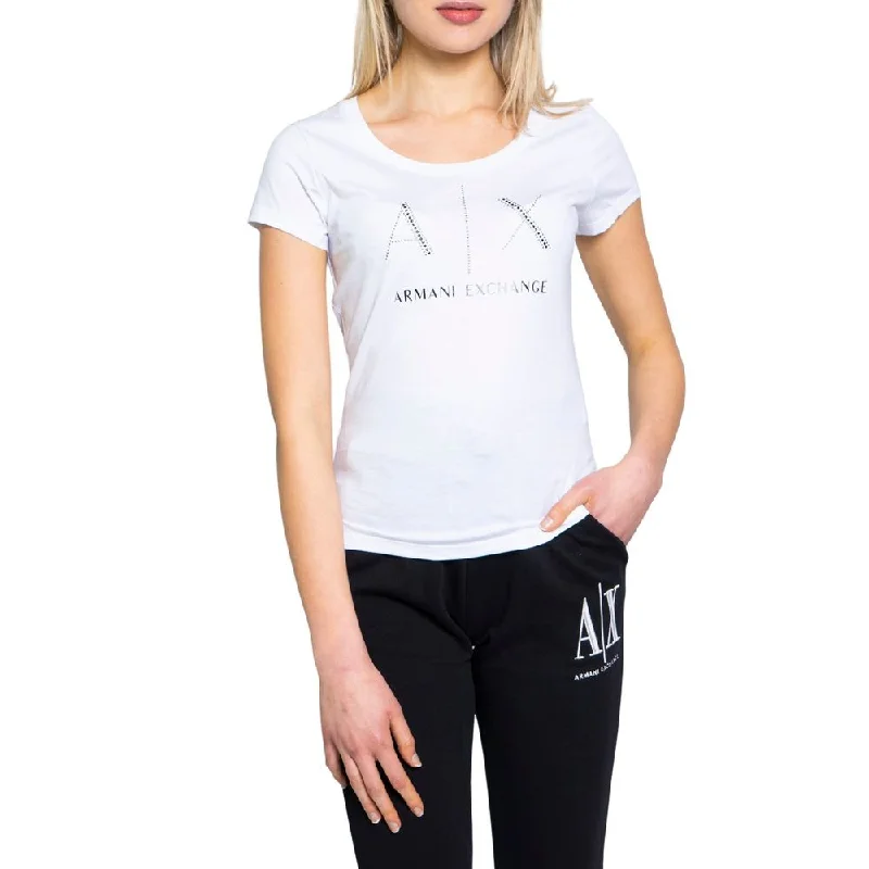 Armani Exchange  Cotton Tops & Women's T-Shirt