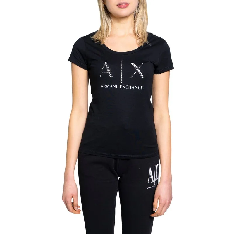 Armani Exchange  Cotton Tops & Women's T-Shirt