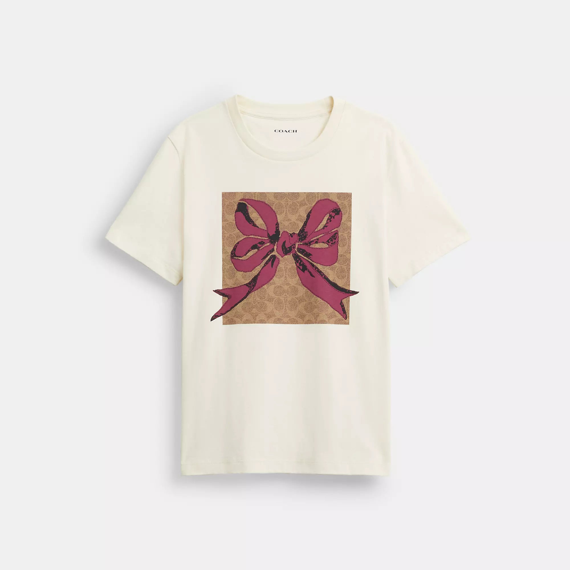 Coach Outlet Signature Square Bow T Shirt