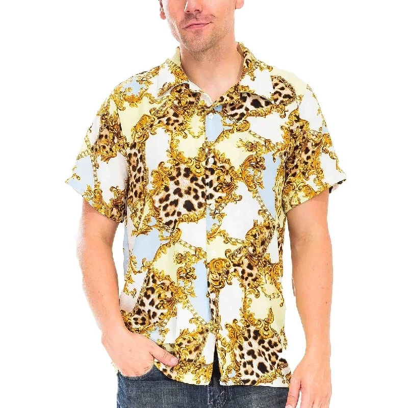 Hidden Cheetah Button Down Shirt